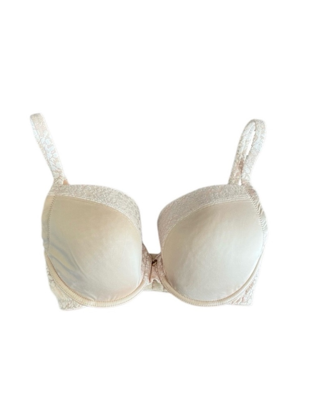 Le Mystere Bra‎ Women's 32F Safari Contour Sahara Cream Underwire Full Coverage